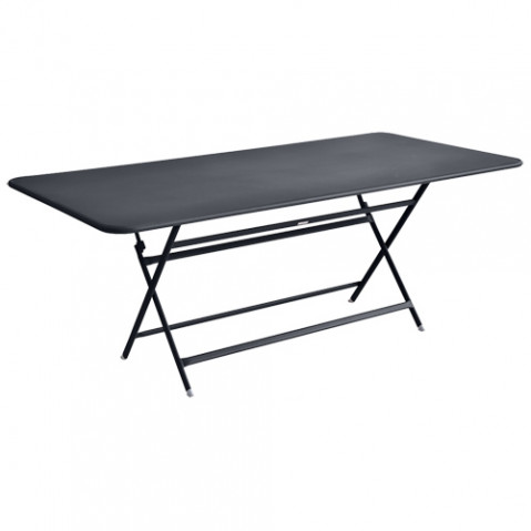 table caractere rectangulaire fermob carbone