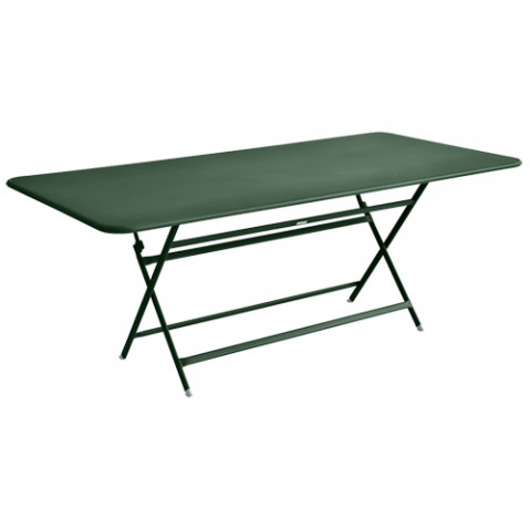 table caractere rectangulaire fermob cedre