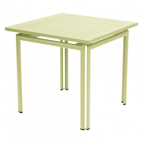 table costa 80 fermob tilleul
