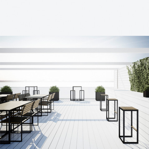 fauteuil garden bistro roshults
