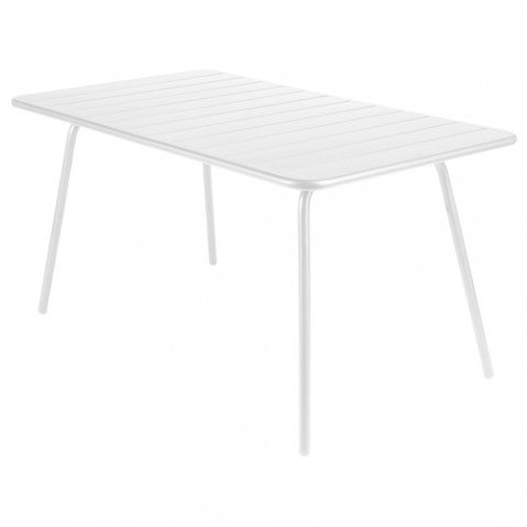 table luxembourg 143 fermob blanc