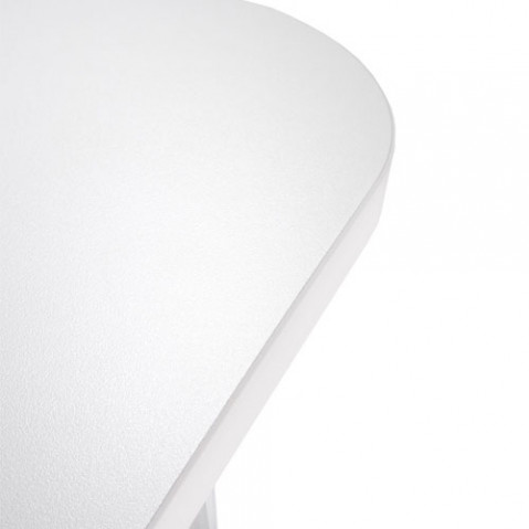 table max roulettes 160 kartell blanc