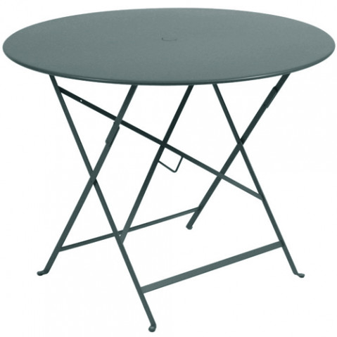 table pliante bistro 96 fermob gris orage