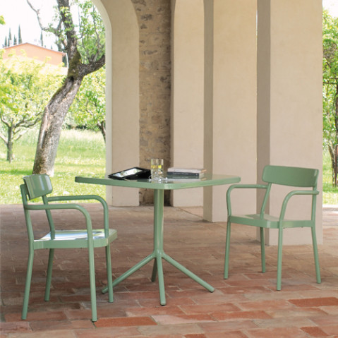 table pliante grace 70 emu blanc