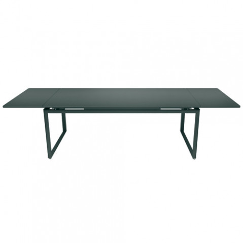 table rallonges biarritz fermob gris orage
