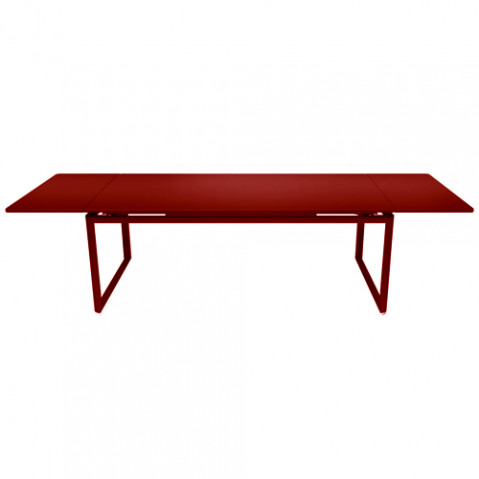 table rallonges biarritz fermob piment