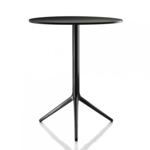table ronde central magis verni noir
