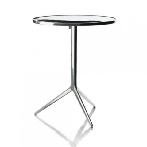 table ronde central magis aluminium poli