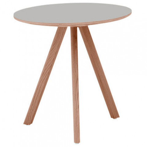 table ronde copenhague cph 20 hay gris