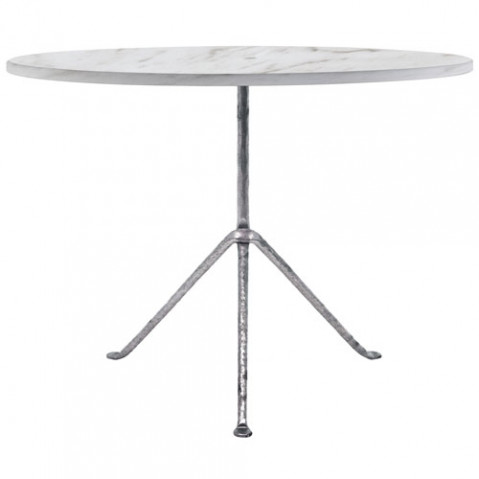 table ronde officina 100 magis galvanise marbre