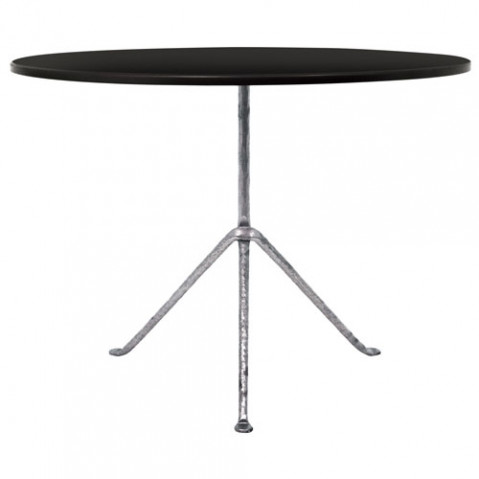 table ronde officina 100 magis galvanise noir