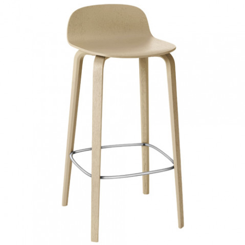 tabouret bar visu 65 muuto chene naturel