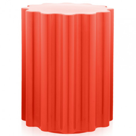 tabouret colonna kartell rouge