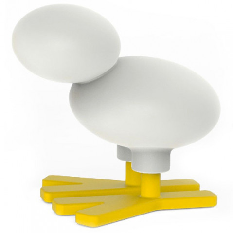 tabouret enfant happy bird small magis me too jaune blanc