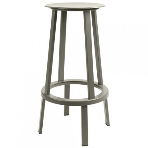 tabouret haut revolver 76 wrong for hay gris