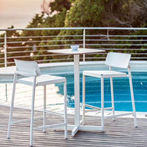 tabouret haut shine emu tourterelle