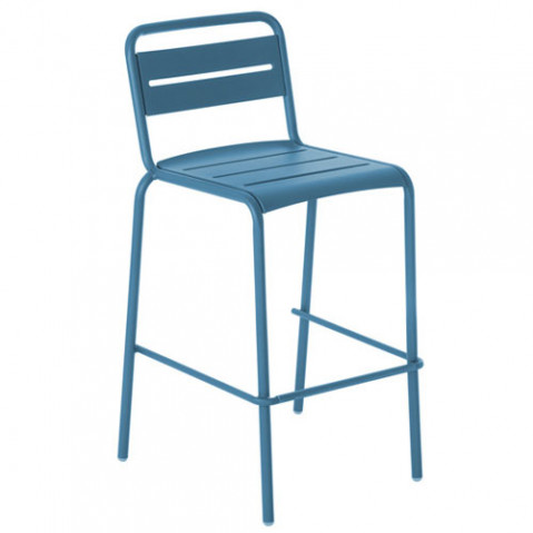 tabouret haut star emu bleu