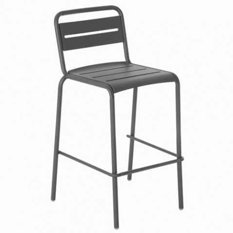 tabouret haut star emu fer ancien