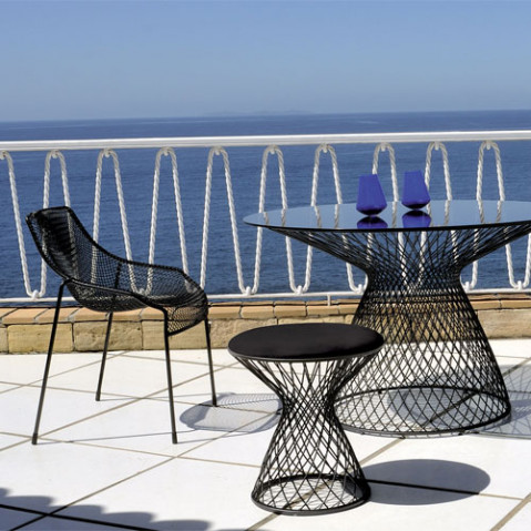 tabouret heaven emu blanc blanc