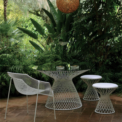 tabouret heaven emu noir blanc