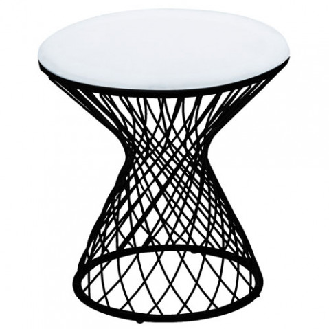 tabouret heaven emu noir blanc