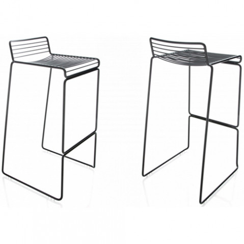 tabouret haut hee 65 hay gris