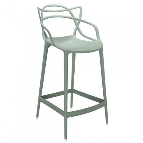 tabouret haut masters 65 kartell vert