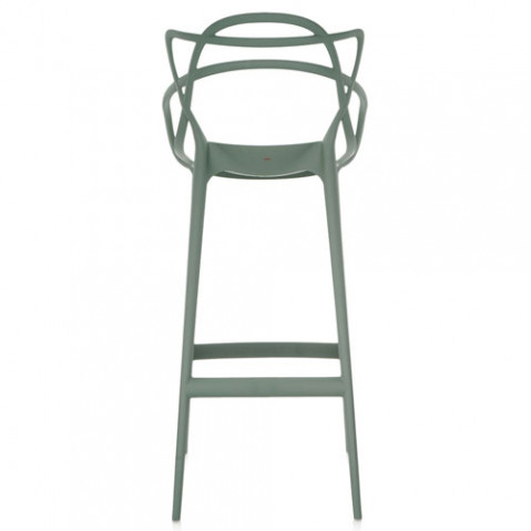 tabouret haut masters kartell vert
