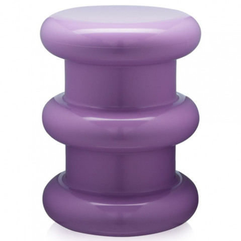 tabouret pilastro kartell violet