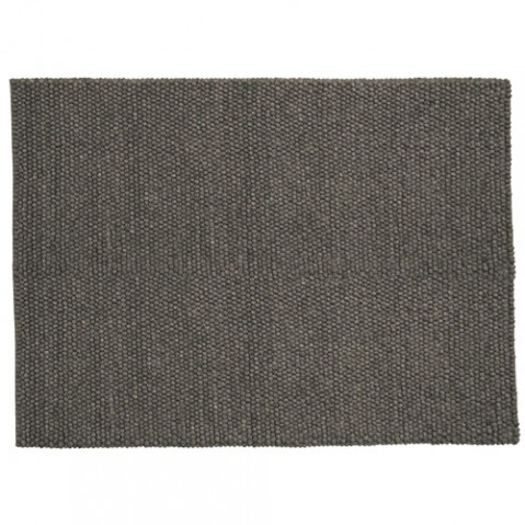tapis peas 140 200 hay gris fonce 