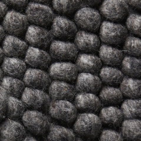 tapis peas 140 200 hay gris fonce 