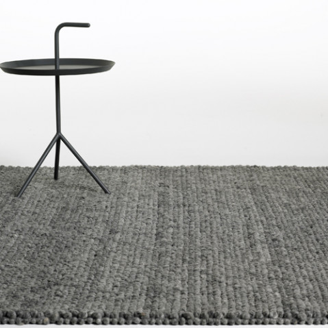 tapis peas hay 200 300 gris fonce