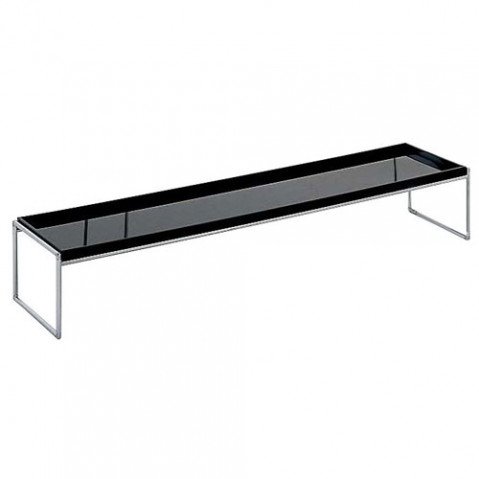 Trays Table Basse 140x40 cm Design Kartell Noir