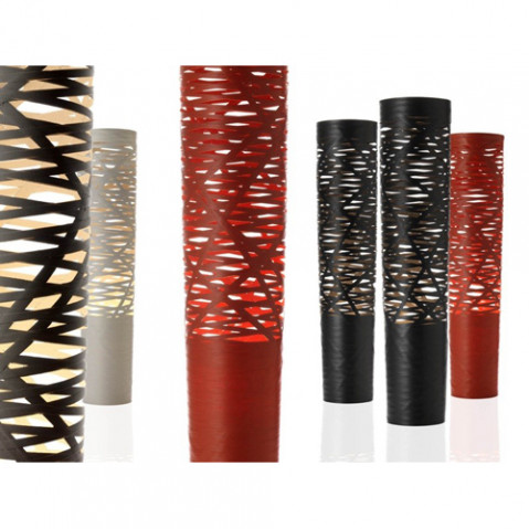 Tress Grande Lampadaire Design Foscarini Blanc