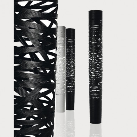 Tress Grande Lampadaire Foscarini Noir