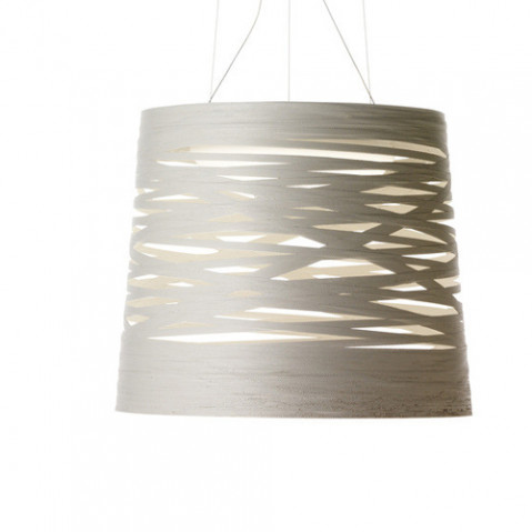 Tress Grande Suspension Foscarini Blanc
