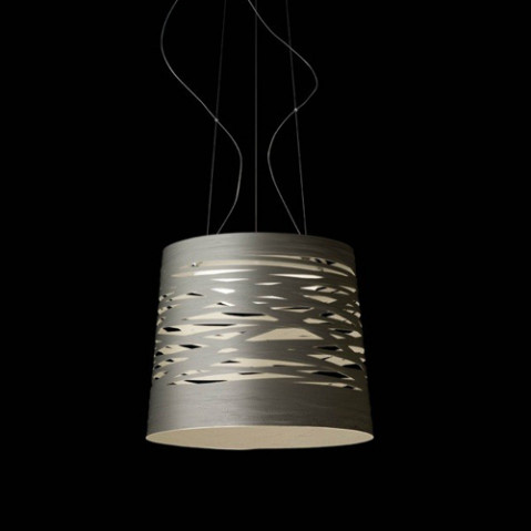 Tress Grande Suspension Foscarini Blanc