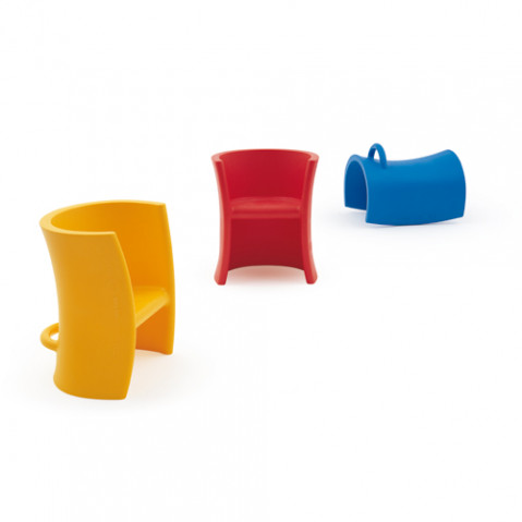 Trioli Chaise Enfants Foscarini Bleu