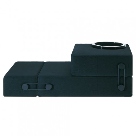 Trix Fauteuil transformable lit Kartell Ardoise