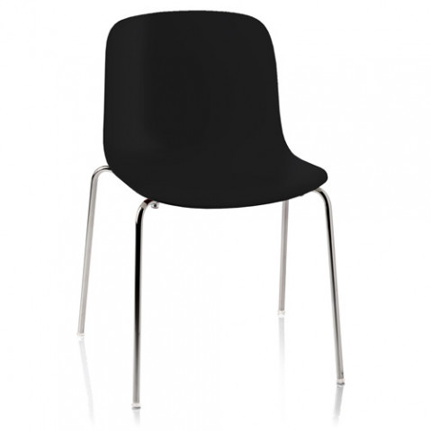 chaise troy polypropylene magis noir