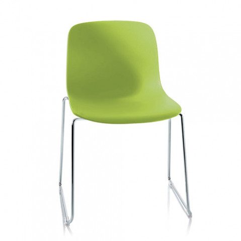 chaise troy luge magis chrome vert
