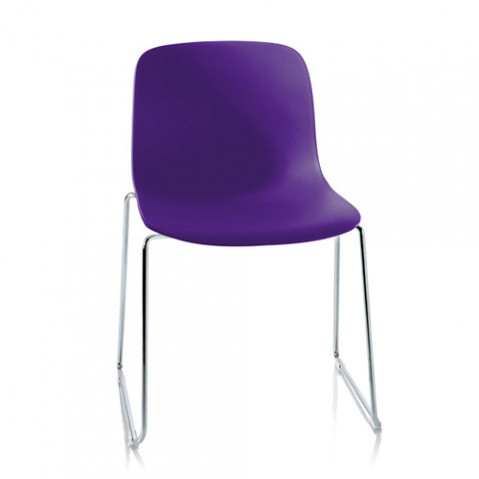 chaise troy luge magis chrome violet