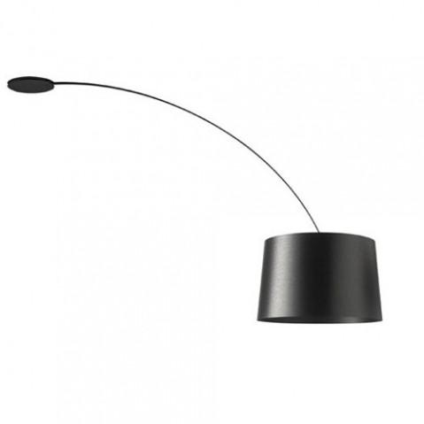 Twiggy plafonnier foscarini noir