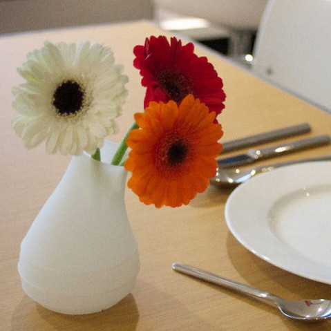 vase blob royal vkb blanc