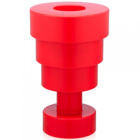 vase calice kartell rouge