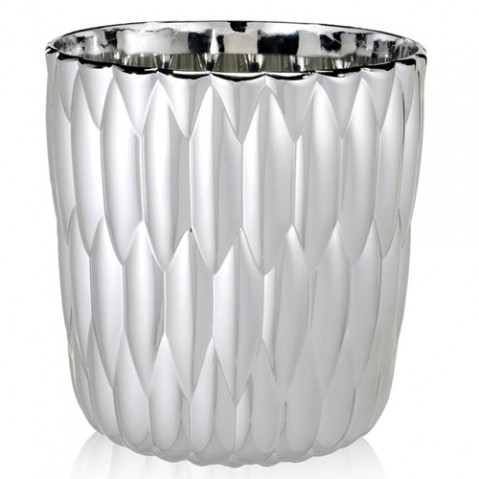 vase jelly metallise kartell chrome