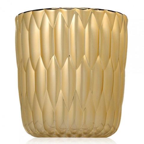 vase jelly metallise kartell or
