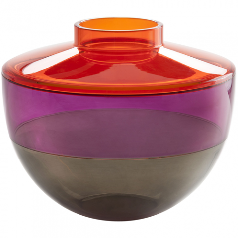 vase shibuya kartell orange rouge gris