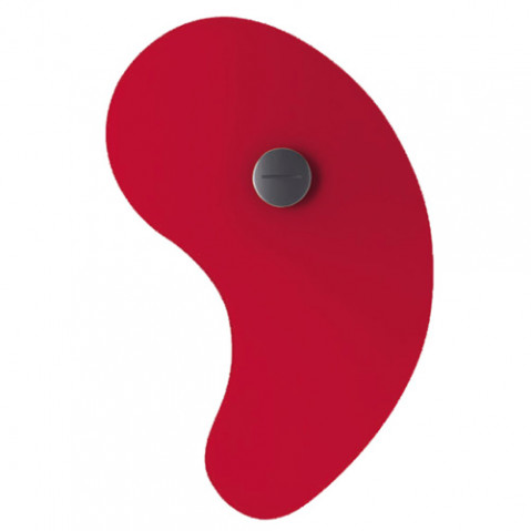 verre orbital 1 foscarini rouge