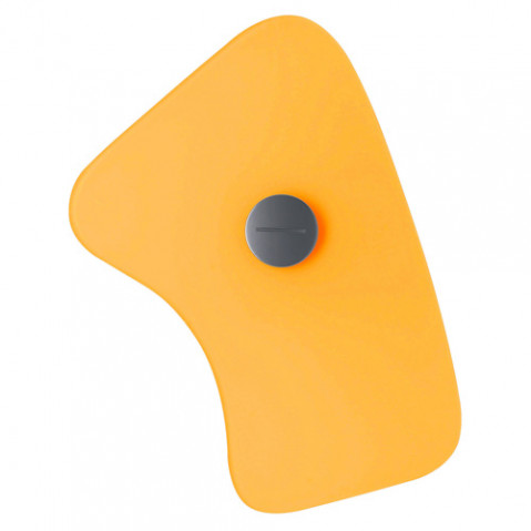 verre orbital 5 foscarini jaune